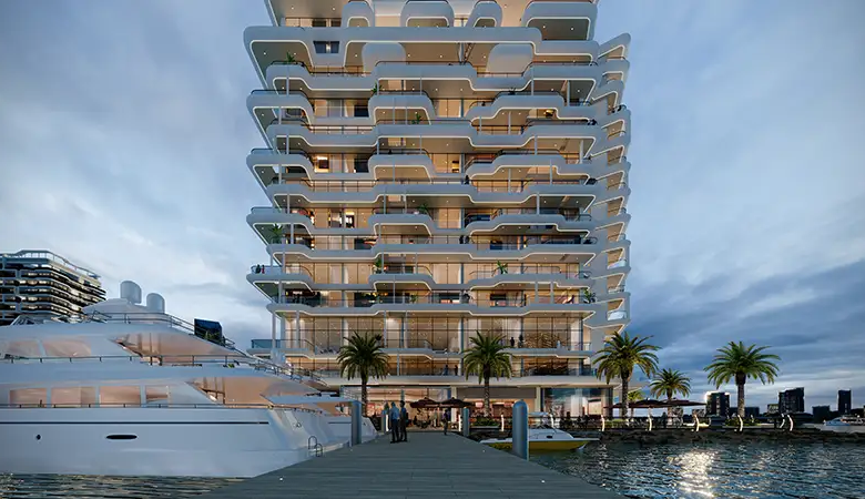 مشروع عزيزي واصل في قلب جزر دبي