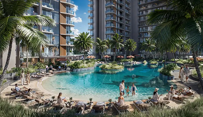 عزيزي الجداف بيتش أواسيس - Azizi Jaddaf Beach Oasis