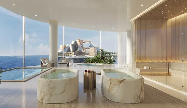 باكارات ريزيدنس في جزيرة السعديات أبوظبي Baccarat Residences