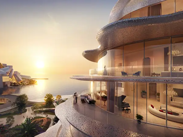 باكارات ريزيدنسز في جزيرة السعديات أبوظبي Baccarat Residences