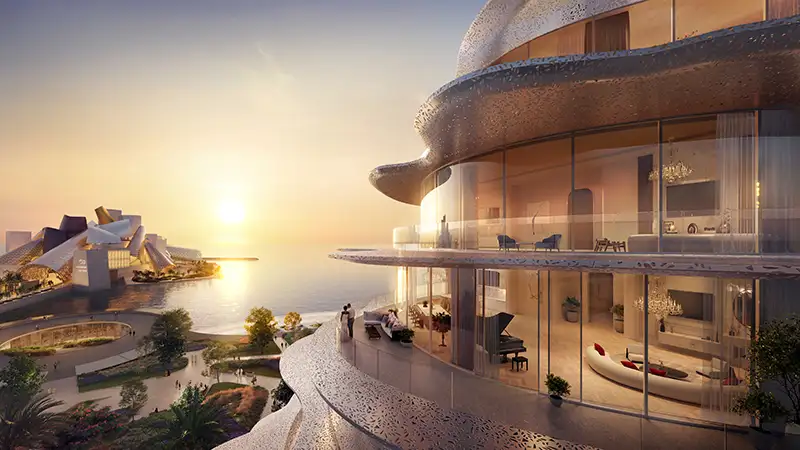 باكارات ريزيدنسز في جزيرة السعديات أبوظبي Baccarat Residences